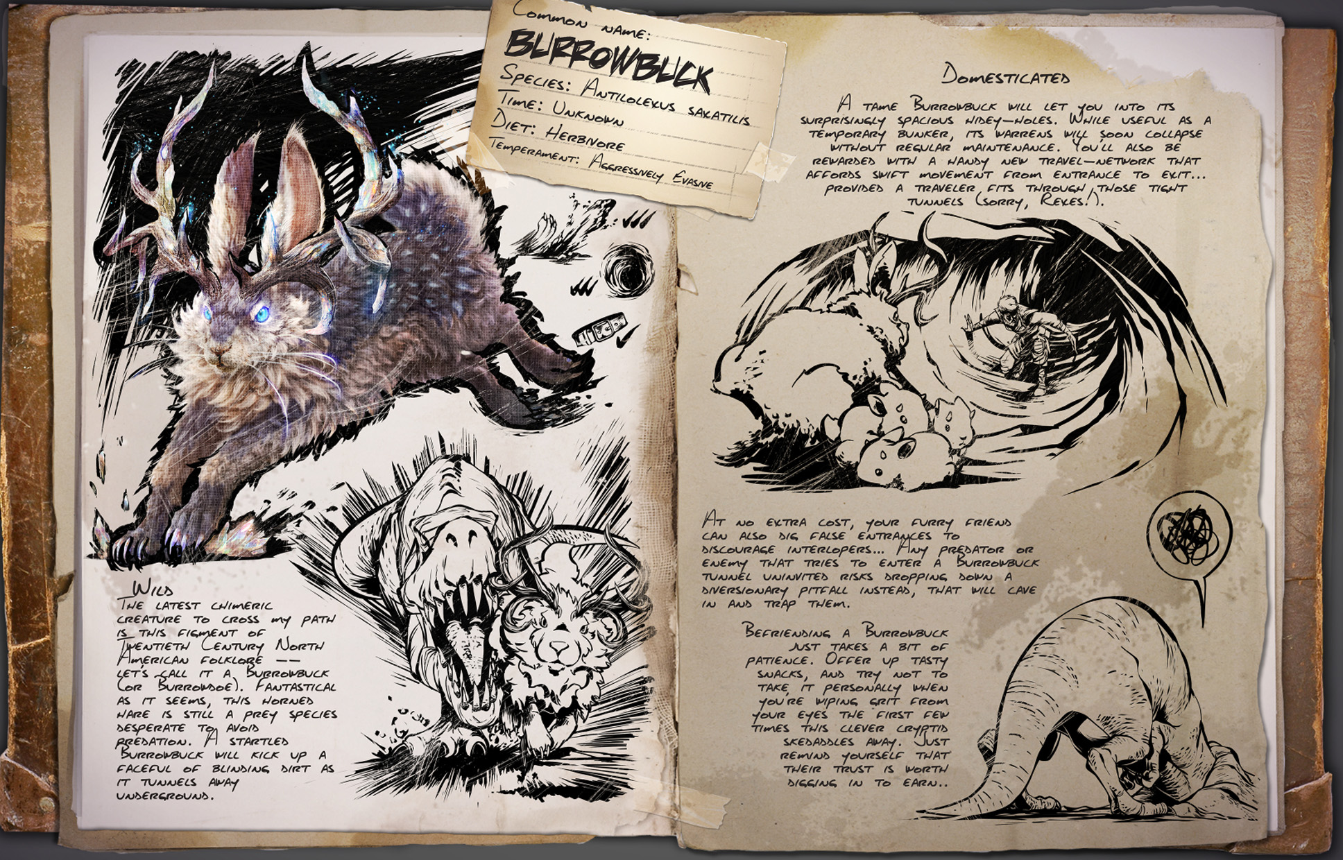 image of the Burrowbuck in Ark Survival Ascended