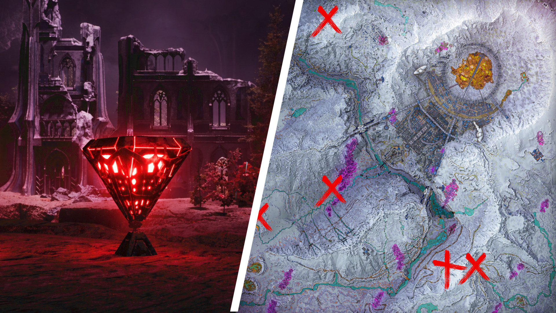image of the Loot Caves on Lost Colony in Ark Survival Ascended
